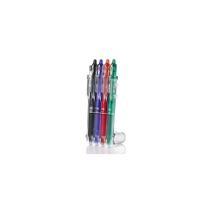 Etui De 4 Stylos Frixion Clickers - Assortiment - Pointe Moyenne 0.7Mm - Pilot | à seulement 9,99 €