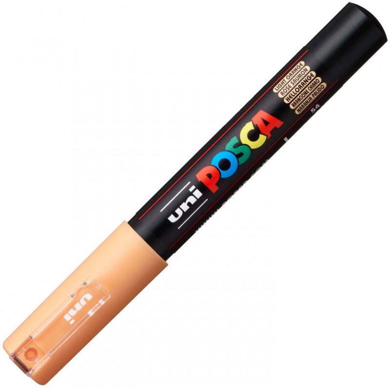 MARQUEUR POINTE EXTRA-FINE - ROSE SAUMON - PC1MC - POSCA pas cher