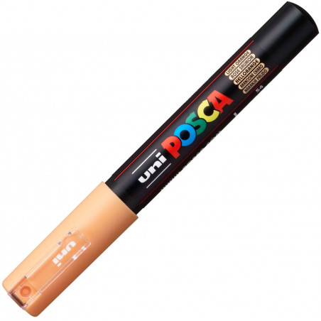 MARQUEUR POINTE EXTRA-FINE - ROSE SAUMON - PC1MC - POSCA pas cher