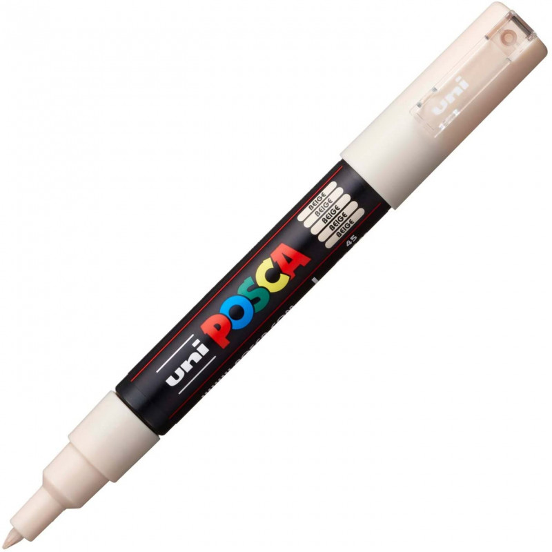 MARQUEUR POINTE EXTRA-FINE - BEIGE - PC1MC - POSCA | à seulement 2,95 €