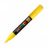 MARQUEUR POINTE EXTRA-FINE - JAUNE PAILLE - PC1MC - POSCA pas cher