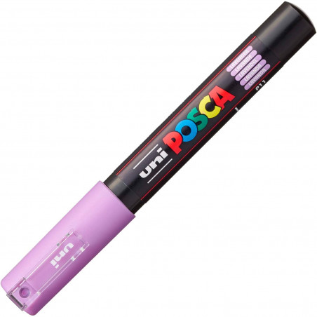 MARQUEUR POINTE EXTRA-FINE - LAVANDE - PC1MC - POSCA pas cher