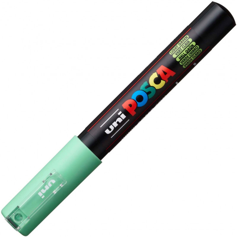 MARQUEUR POINTE EXTRA-FINE - VERT CLAIR - PC1MC - POSCA pas cher