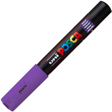 MARQUEUR POINTE EXTRA-FINE - VIOLET - PC1MC - POSCA pas cher