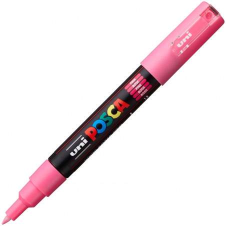 MARQUEUR POINTE EXTRA-FINE - ROSE - PC1MC - POSCA | à seulement 2,95 €
