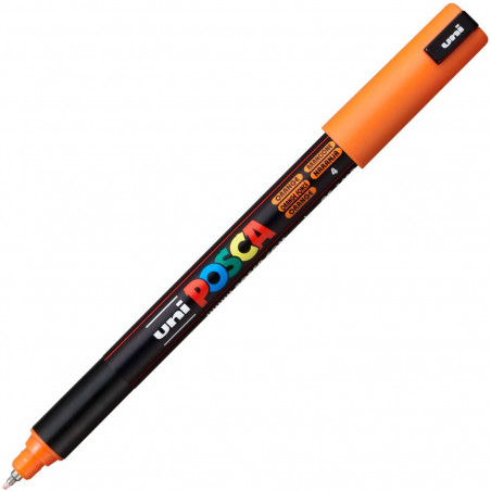 MARQUEUR POINTE EXTRA-FINE - ORANGE - PC1MR - POSCA | à seulement 2,95 €