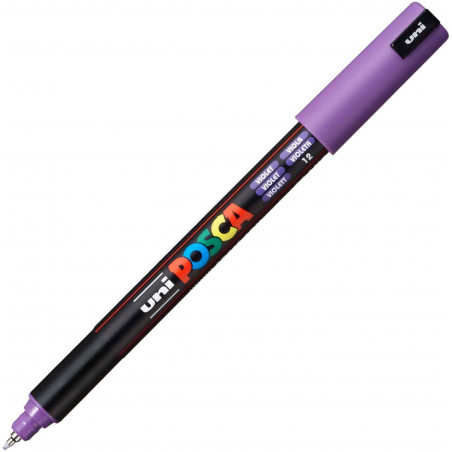 MARQUEUR POINTE EXTRA-FINE - VIOLET - PC1MR - POSCA | à seulement 2,95 €