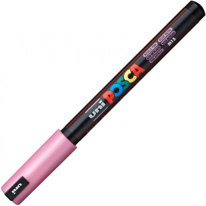 MARQUEUR POINTE EXTRA-FINE - ROSE MÉTAL - PC1MR - POSCA pas cher