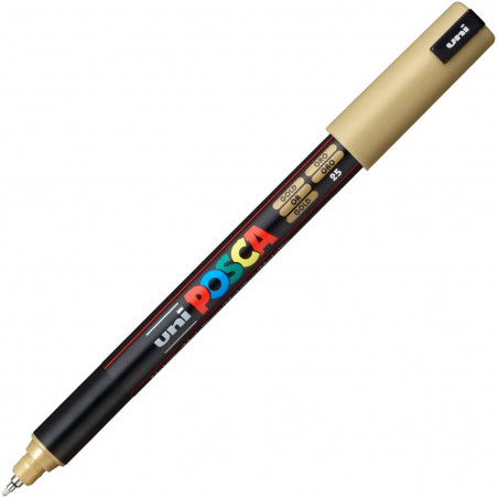 MARQUEUR POINTE EXTRA-FINE - OR - PC1MR - POSCA | à seulement 2,95 €
