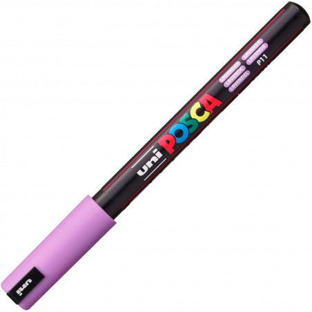 MARQUEUR POINTE EXTRA-FINE - LAVANDE - PC1MR - POSCA pas cher