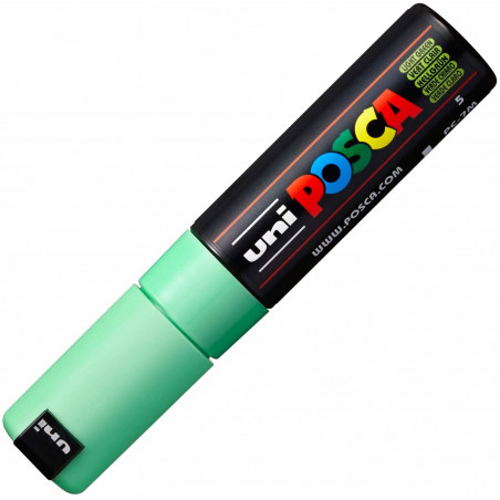 MARQUEUR POINTE LARGE CONIQUE 4.5-5.5 MM - VERT CLAIR - PC7M - POSCA pas cher