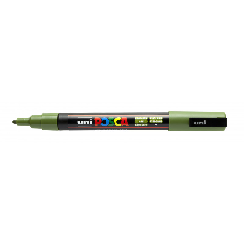 Acheter MARQUEUR POINTE FINE - VERT KAKI - PC3M - POSCA