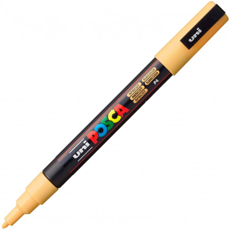 MARQUEUR POINTE FINE - ABRICOT - PC3M - POSCA | à seulement 3,6 €