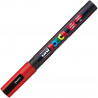 MARQUEUR POINTE FINE - ROUGE - PC3M - POSCA pas cher