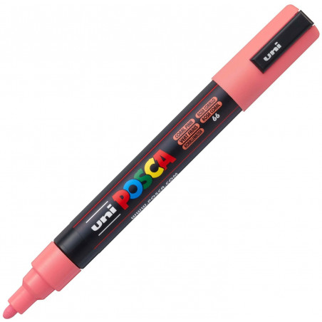 MARQUEUR POINTE MOYENNE 1.8-2.5 MM - CORAIL - PC5M - POSCA pas cher