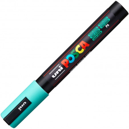 MARQUEUR POINTE MOYENNE 1.8-2.5 MM - VERT D'EAU - PC5M - POSCA | à seulement 3,99 €