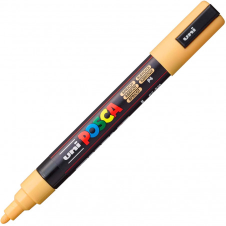 MARQUEUR POINTE MOYENNE 1.8-2.5 MM - ABRICOT - PC5M - POSCA pas cher