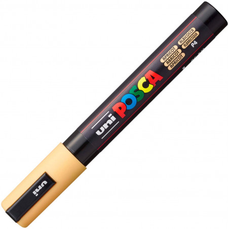 MARQUEUR POINTE MOYENNE 1.8-2.5 MM - ABRICOT - PC5M - POSCA | à seulement 3,99 €