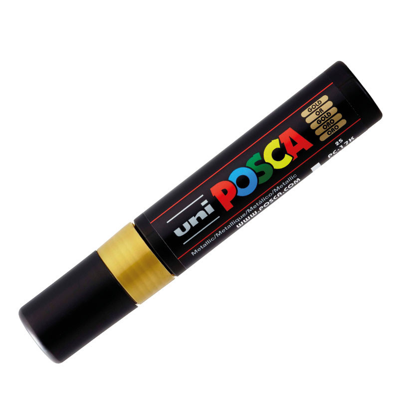 MARQUEUR POINTE EXTRA-LARGE - OR - PC17K - POSCA | à seulement 9,99 €