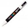 MARQUEUR POINTE MOYENNE 1.8-2.5 MM - BLANC - PC5M - POSCA pas cher