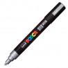 MARQUEUR POINTE MOYENNE 1.8-2.5 MM - ARGENT - PC5M - POSCA pas cher