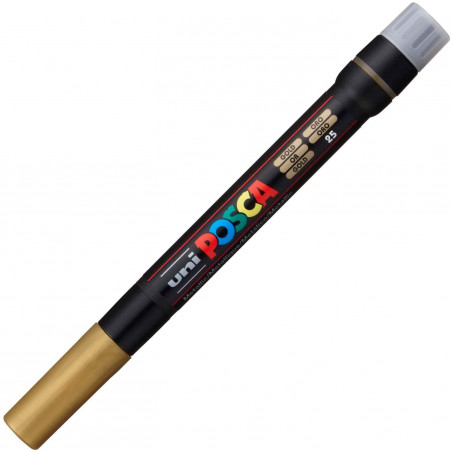 MARQUEUR POINTE PINCEAU - OR - PCF-350 - POSCA | à seulement 6,2 €