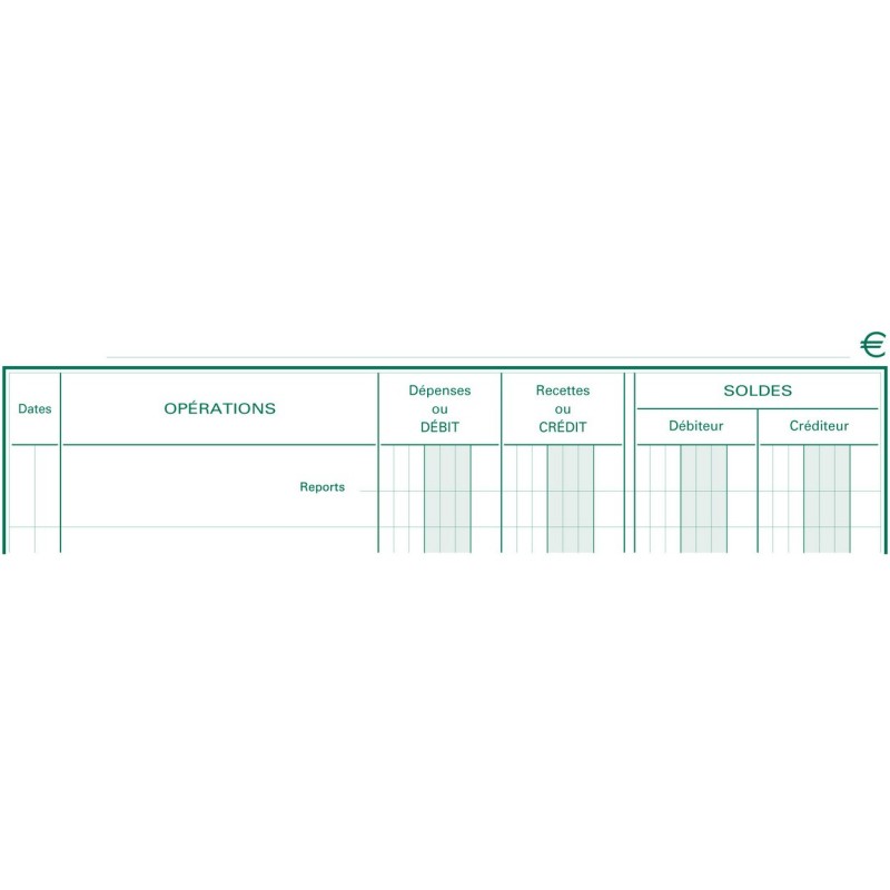 Registre Position De Compte - 21X19Cm - Exacompta | à seulement 9,99 €
