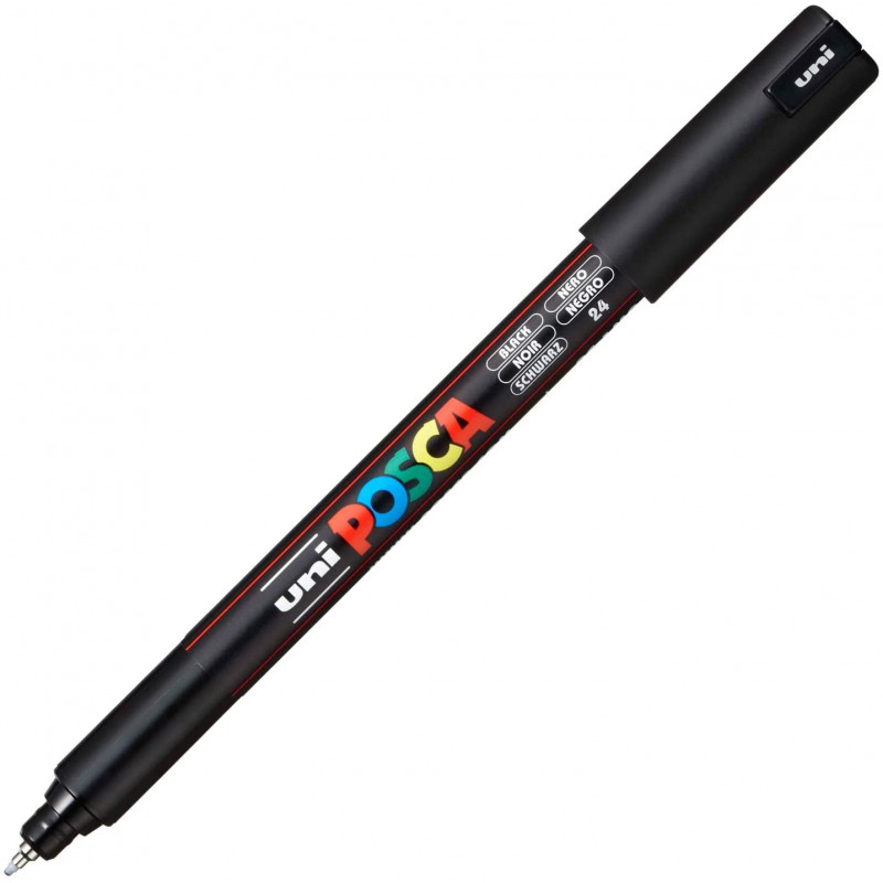 MARQUEUR POINTE EXTRA-FINE - NOIR - PC1MR - POSCA | à seulement 2,95 €