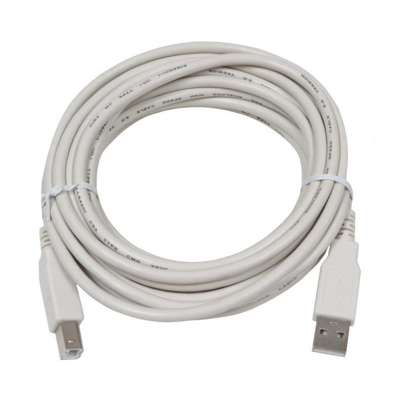 Cordon Imprimante 5M - E-Kom | Surdiscount