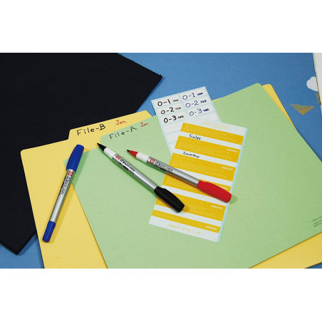 Acheter Marqueur Permanent Double Pointe - Noir - Identi Pen - Sakura