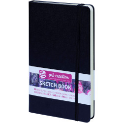 Carnet à croquis Talens Art Creation noir – 13 × 21 cm – 80 feuilles 140 g/m²