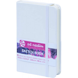 Carnet à croquis Talens Art Creation blanc – 9 × 14 cm – 80 feuilles 140 g/m²
