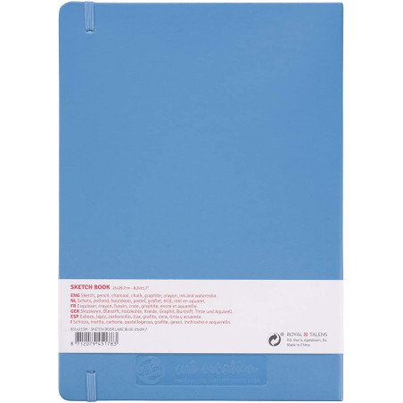 Carnet Croquis 21 X 29,7 Cm 80 Feuilles 140G Rouge Royal Talens | Surdiscount
