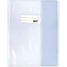 photo-Protège-cahier transparent en PVC – Format : 17x22 cm – Épaisseur : 19/100ème – Grain lisse