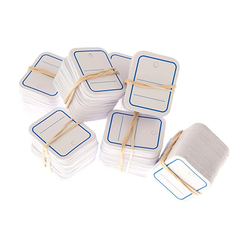 Boîte De 1000 Etiquettes - 30 X 37 Mm - Ligne Bleue - Apli pas cher