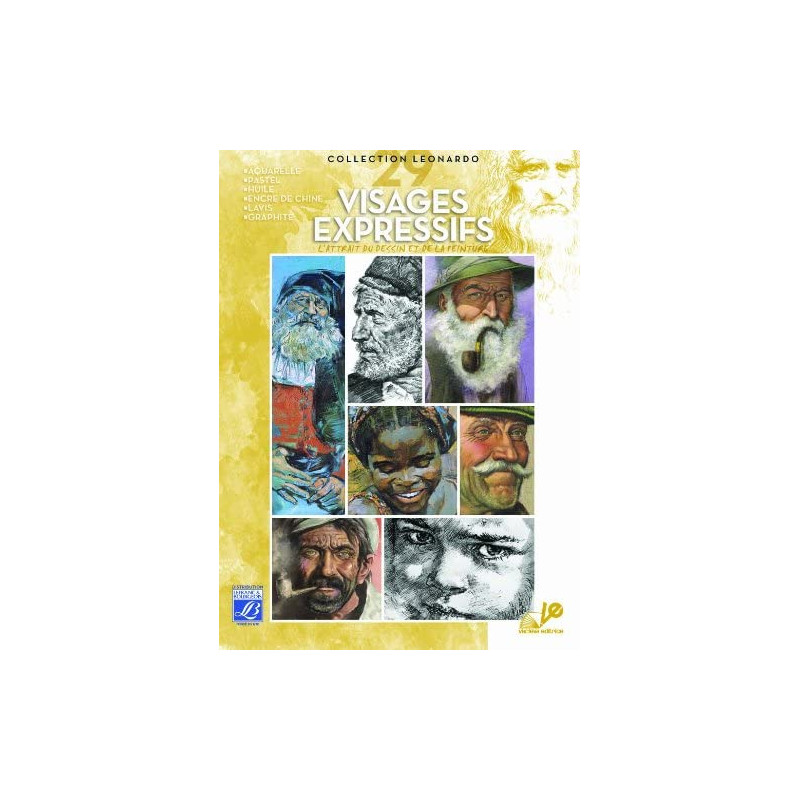 Lefranc Bourgeois Album Léonardo N°29 Visages Expressifs - L&B pas cher