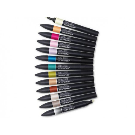 Lot de Feutres Promarker 12+1 Manga Romance - Winsor et Newton | Surdiscount