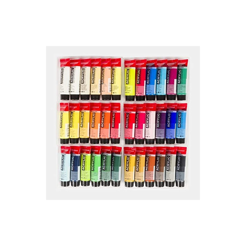 Set Peinture Acrylique de 36 tubes - Amsterdam | à seulement 36,99 €