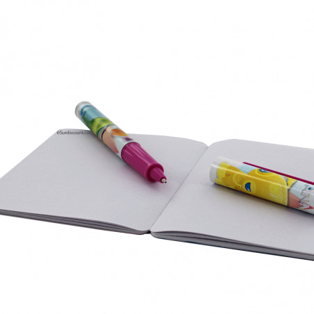 Stylo Bille + Petit Carnet - Clanners | Surdiscount