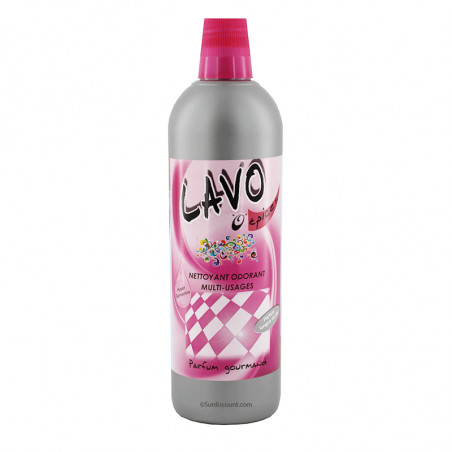 photo-Produit nettoyant - Multi surfaces - Parfum gourmand épices - Lavo Fruit - Bidon 1L