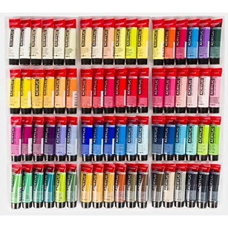Set Peinture Acrylique de 72 tubes - Amsterdam | à seulement 74,99 €
