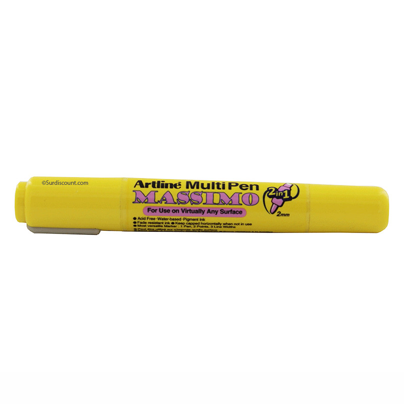 Marqueur Rose 2 En 1 - Artline Multipen Massimo pas cher