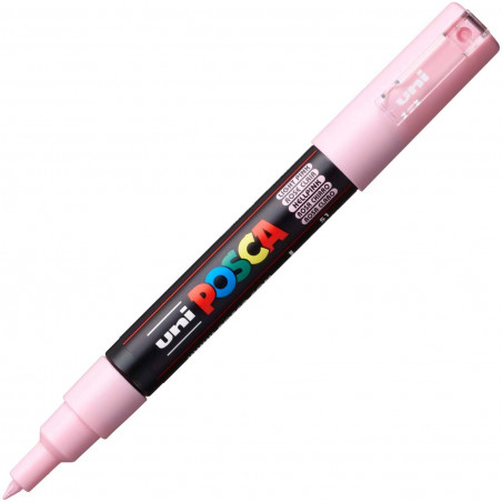 MARQUEUR POINTE EXTRA-FINE - ROSE CLAIR - PC1MC - POSCA | à seulement 2,95 €