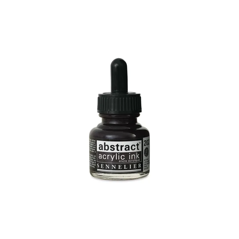 photo-Encre - Acrylique - Terre d'ombre brûlée - 202 - Sennelier - Flacon 30ml - Beaux-arts