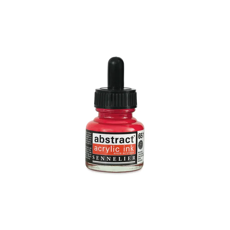 photo-Encre - Acrylique - Rose de Venise - 651 - Sennelier - Flacon 30ml - Beaux-arts