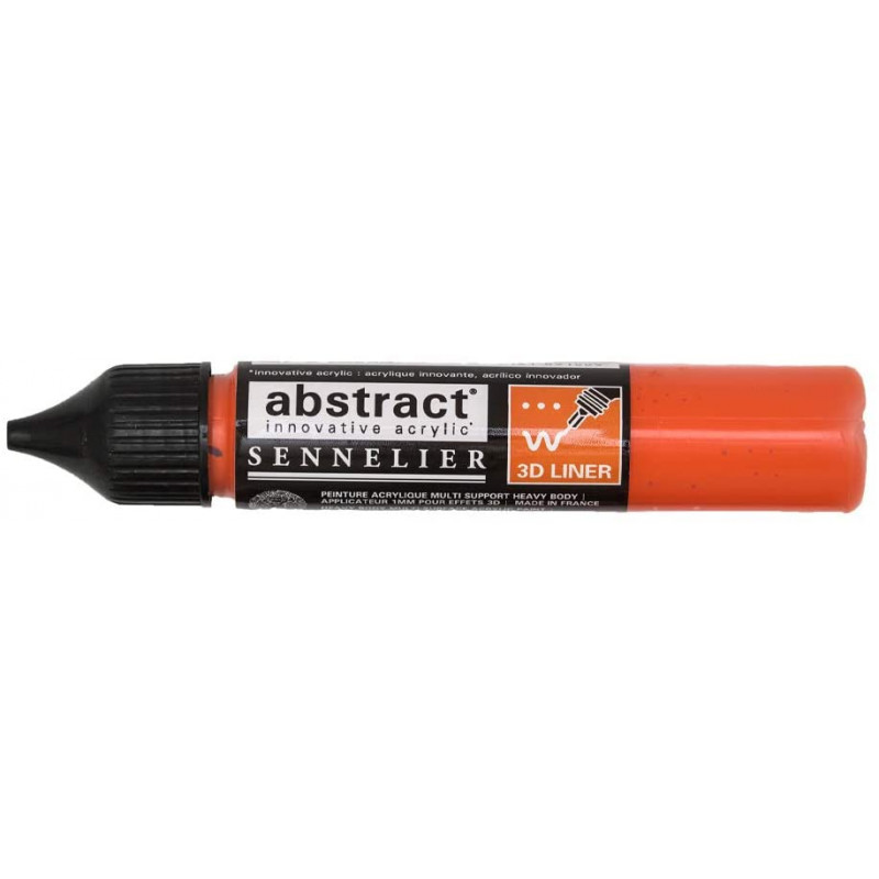 liner-abstract-sennelier-rouge-cadium-orange