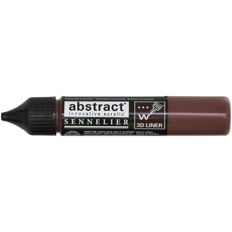 liner-abstract-sennelier-terre-sienne-brulee
