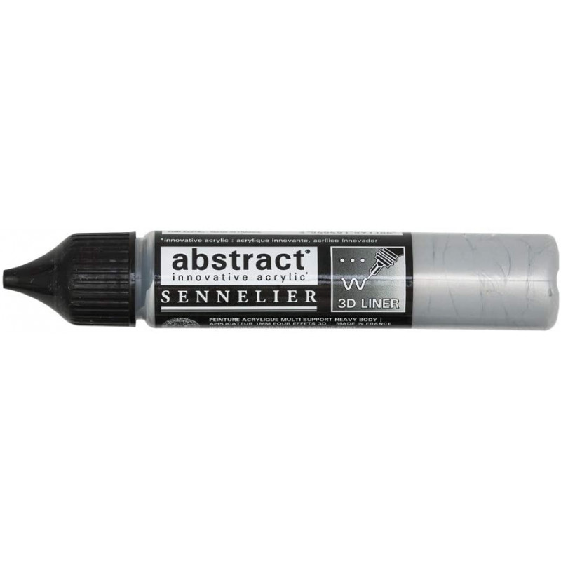 liner-abstract-sennelier-argent-iridescent