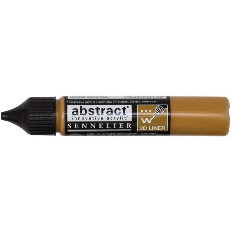 liner-abstract-sennelier-ocre-jaune
