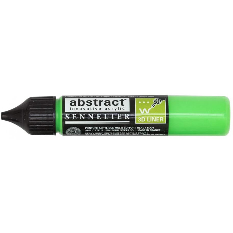 liner-abstract-sennelier-vert-fluo